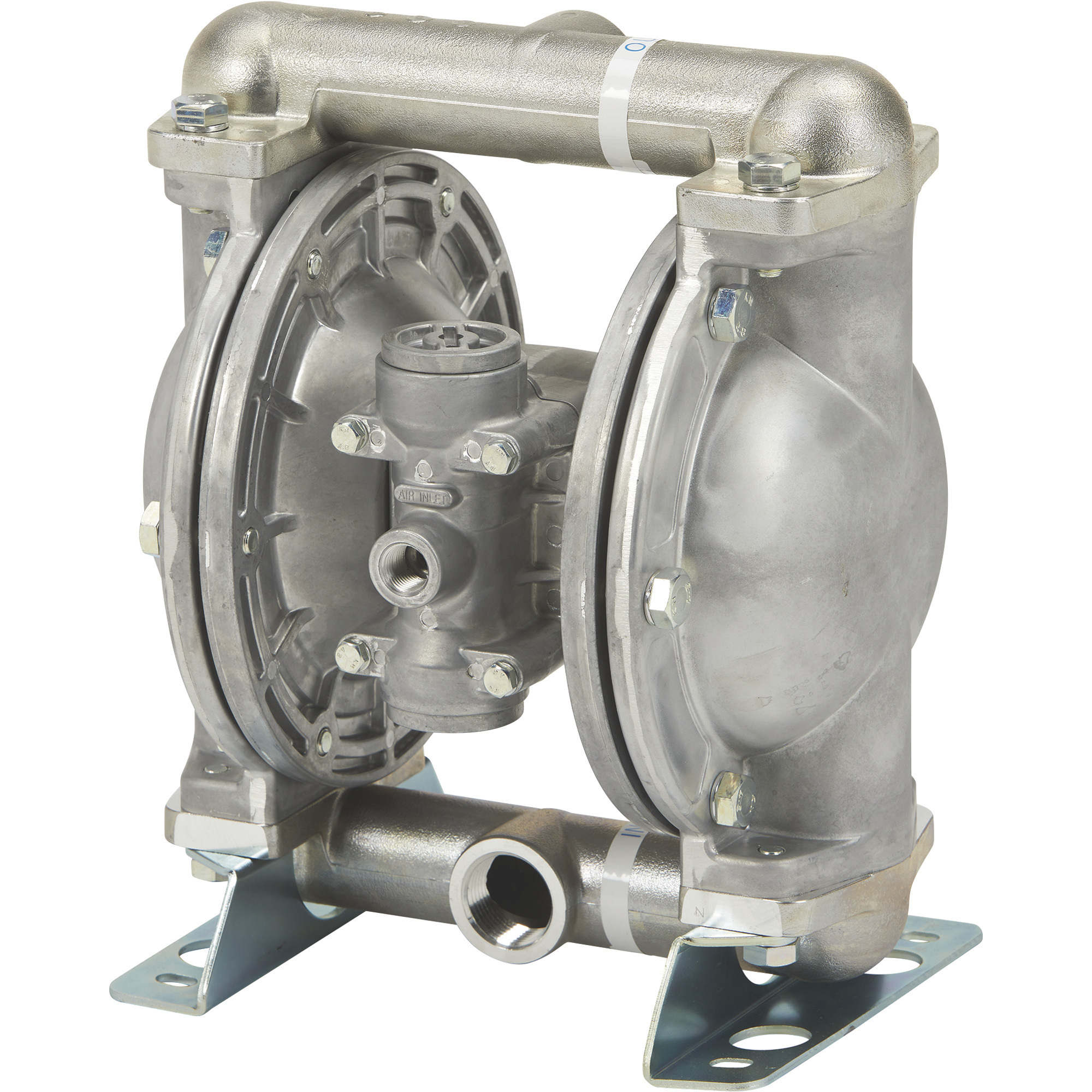 Roughneck Air-Operated Double-Diaphragm Pump, 24 GPM, 1in. Inlet and Outlet